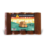 Palette de bûches densifiées - 100% HÊTRE - Gruchy | 104 paquets de 5 bûches – Image 2