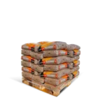 Granulés de bois Premium - Crépito - Palette sacs de 15kg | Demi-palette 36 sacs