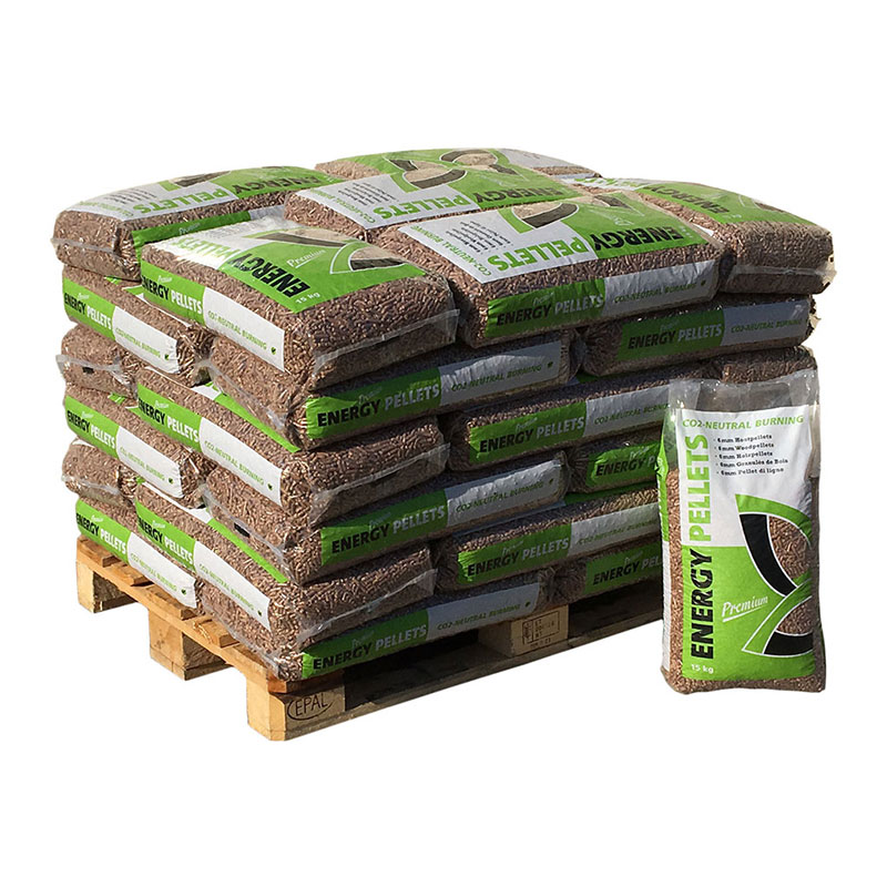Demi-palette-Energy-Pellet-1 GRANULÉS DE BOIS Energy Pellets 1/2 Palette de 36 Sacs de 15kg soit 540kg – Image 1