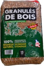 Granulés de bois Premium ECO BOIS ENERGIE - 66 sacs 990kg