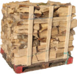 Bois de chauffage 40 cm - 1,2 m3 - 1,65 stères | Mi-Sec - Humidité supérieur à 24%