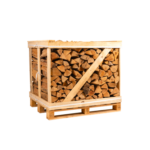 Palette de bûches 50 cm Premium - 1,3 stères rangés sec étuvé