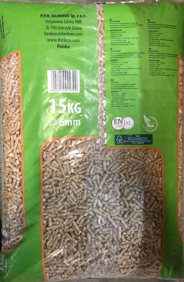 Pellets Bois 15 kg – Palette 70 Sacs 1050 kg 2 Pellets Bois 15 kg – Palette 70 Sacs 1050 kg