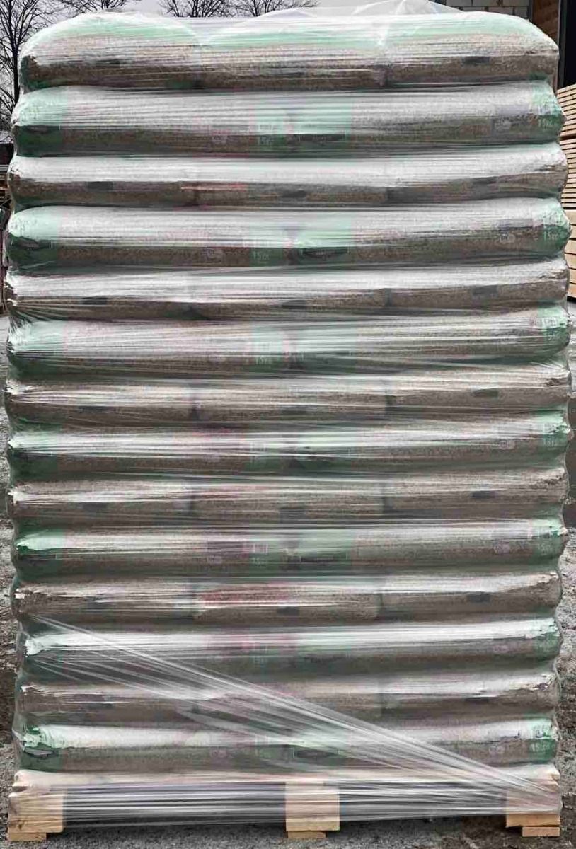 Pellets Bois 15 kg – Palette 70 Sacs 1050 kg 3 Pellets Bois 15 kg – Palette 70 Sacs 1050 kg