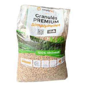 Granulés Premium SimplyPELLET – 65 Sacs 975 kg