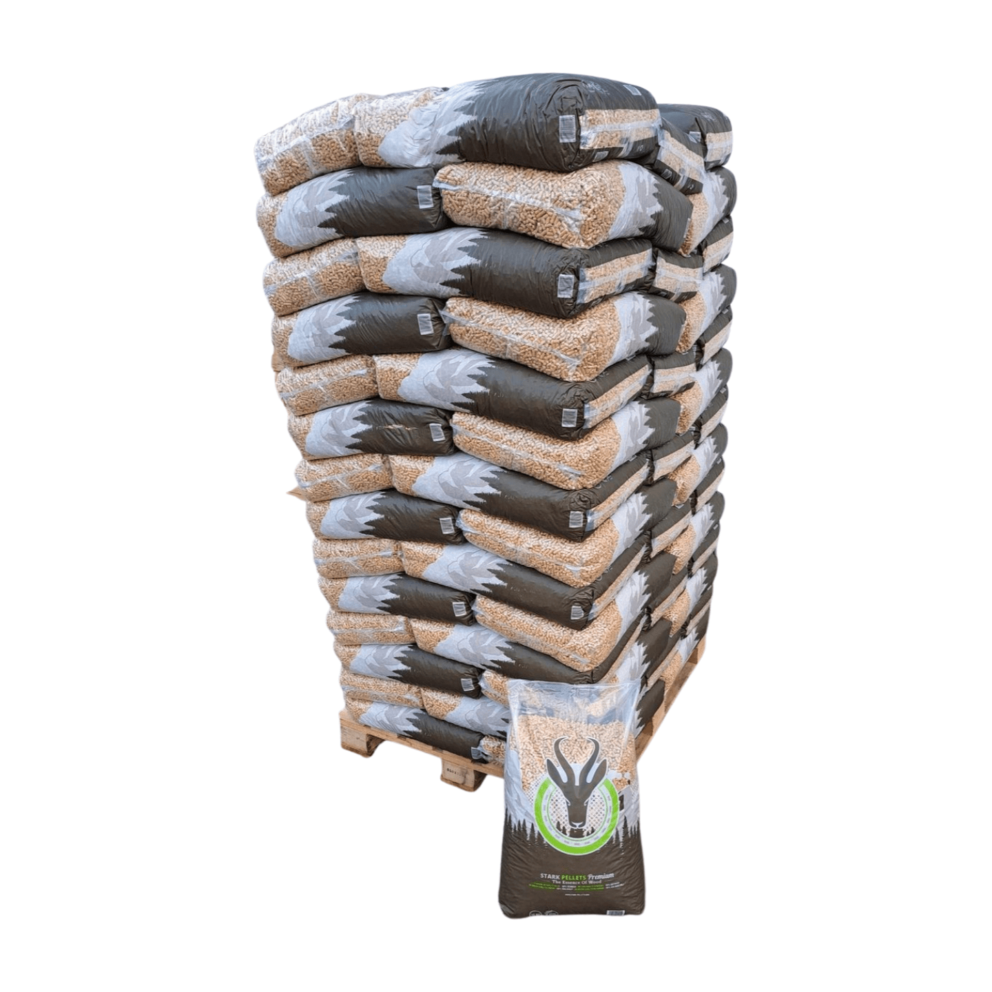 stark_palette Granulés de bois STARK PELLETS Palette de 70 sacs de 15 kg – Image 1