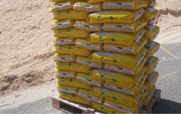 Granulés VERTDESHY – Palette 65 Sacs 15 kg (975 kg) 2 Granulés VERTDESHY – Livraison Palette