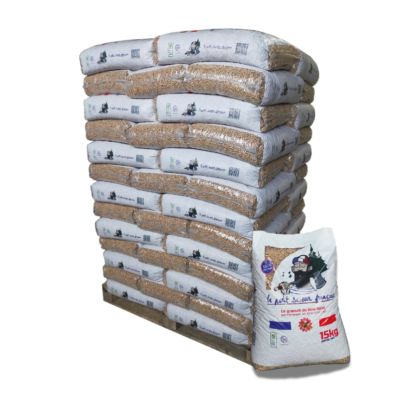 pellet-le-petit-scieur-francais-palette-de-65-sacs-de-15-kg Pellet Le petit scieur français - Palette de 65 sacs de 15 kg – Image 1