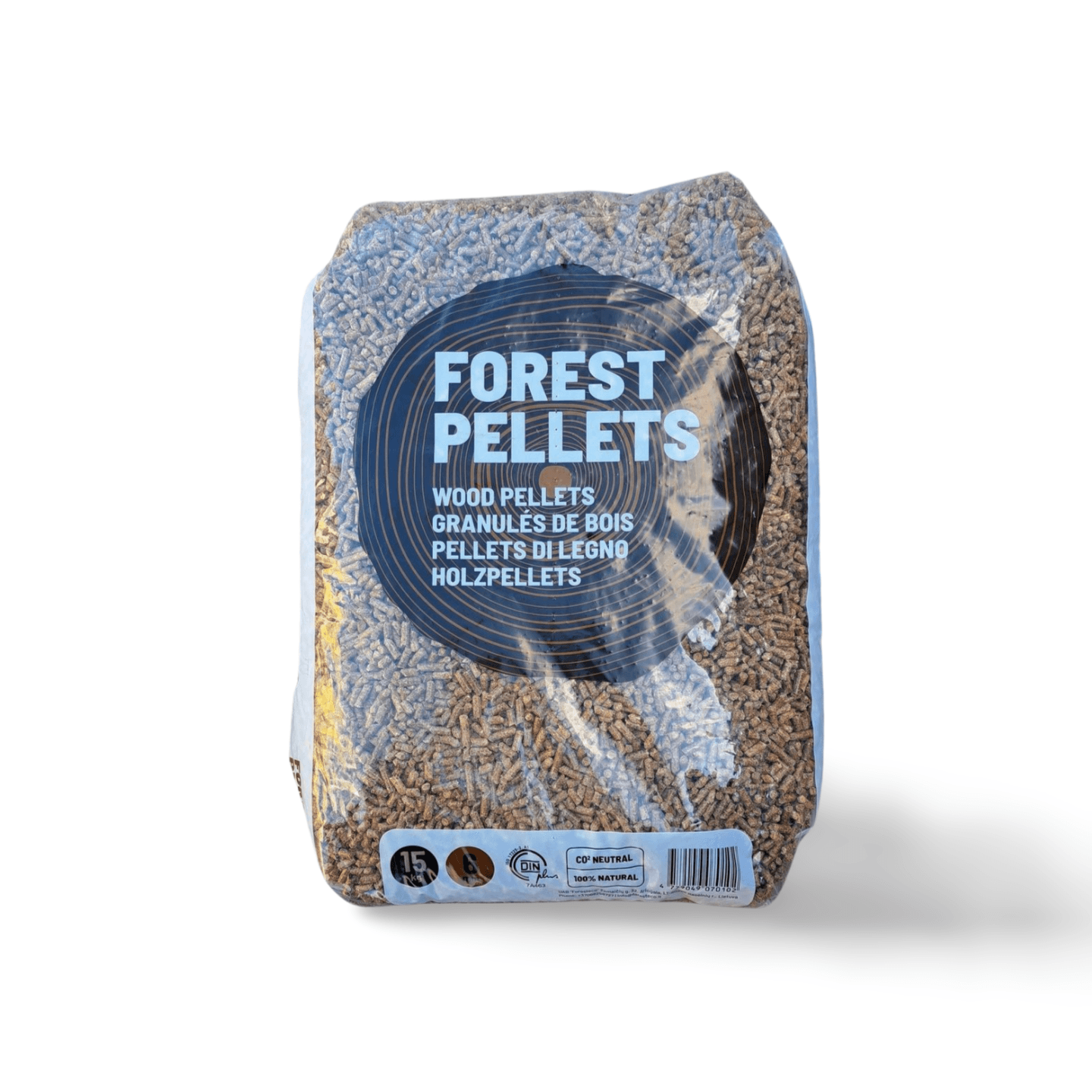 GRANULES DE BOIS FOREST PELLETS Palette de 65 sacs de 15kg soit 975kg