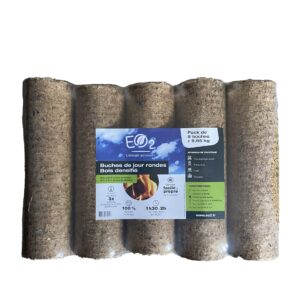 PALETTE BUCHES DENSIFIEES DE JOUR EO2 (104 paquets de 5 bûches)