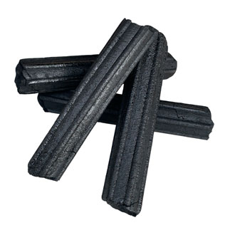 Charbon de bois compressé - Haute Qualité - 25 cartons - 250 kg