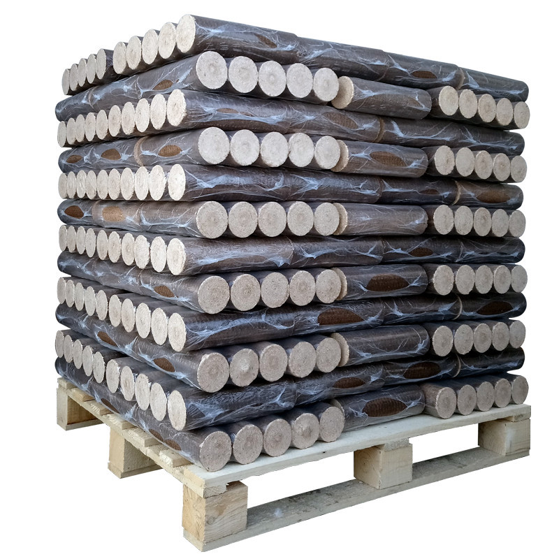 Bûche bois densifié - 100 % feuillus - Palette 960 kg