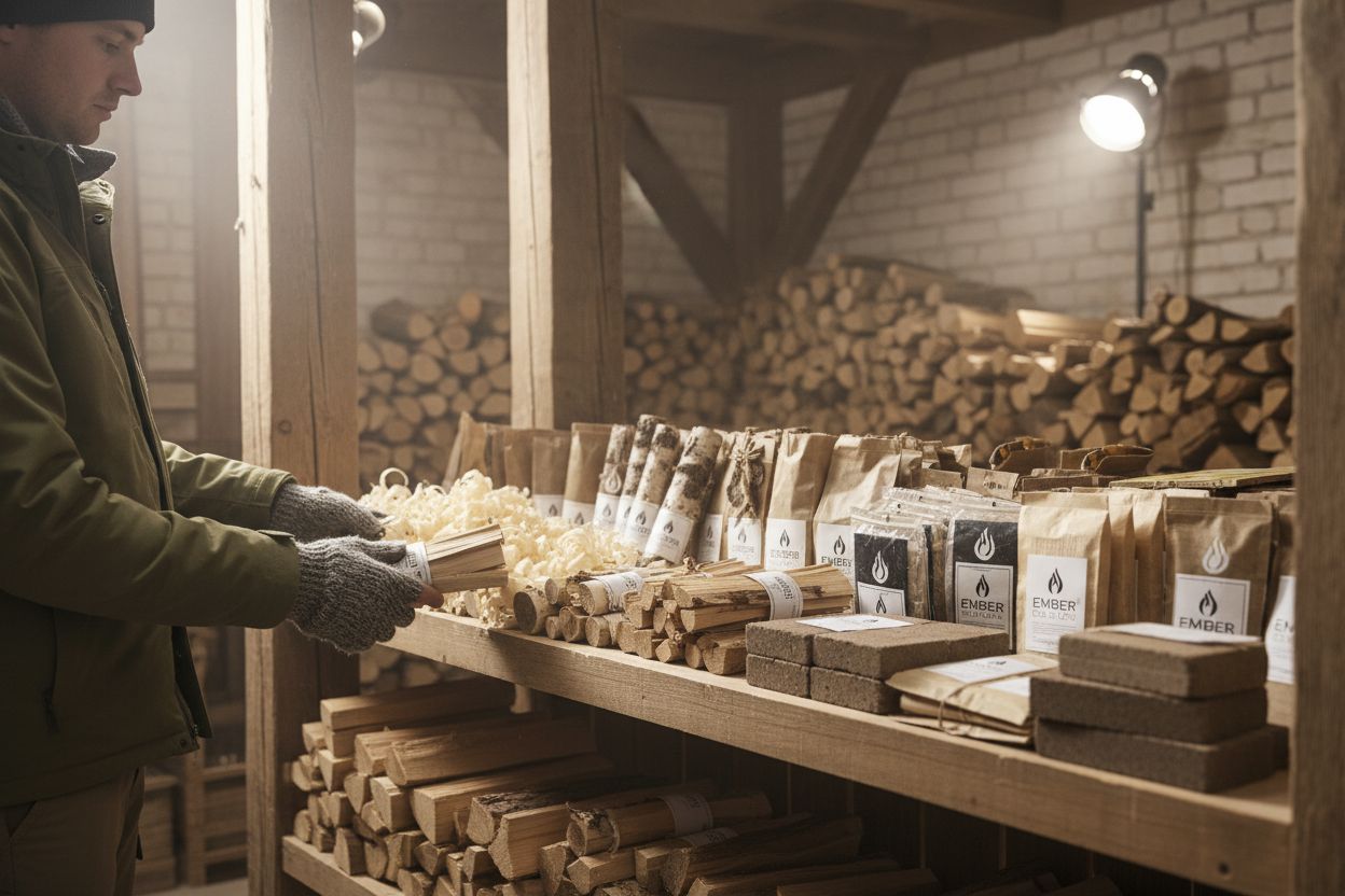 Bois d’allumage : comment le choisir, l’utiliser et le stocker 3 Choix du bois d’allumage en magasin