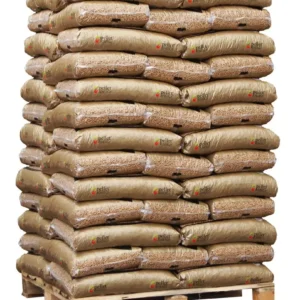 Granulés bois Premium par palettes de sacs de 15 kg – x130 – 2 Palletes