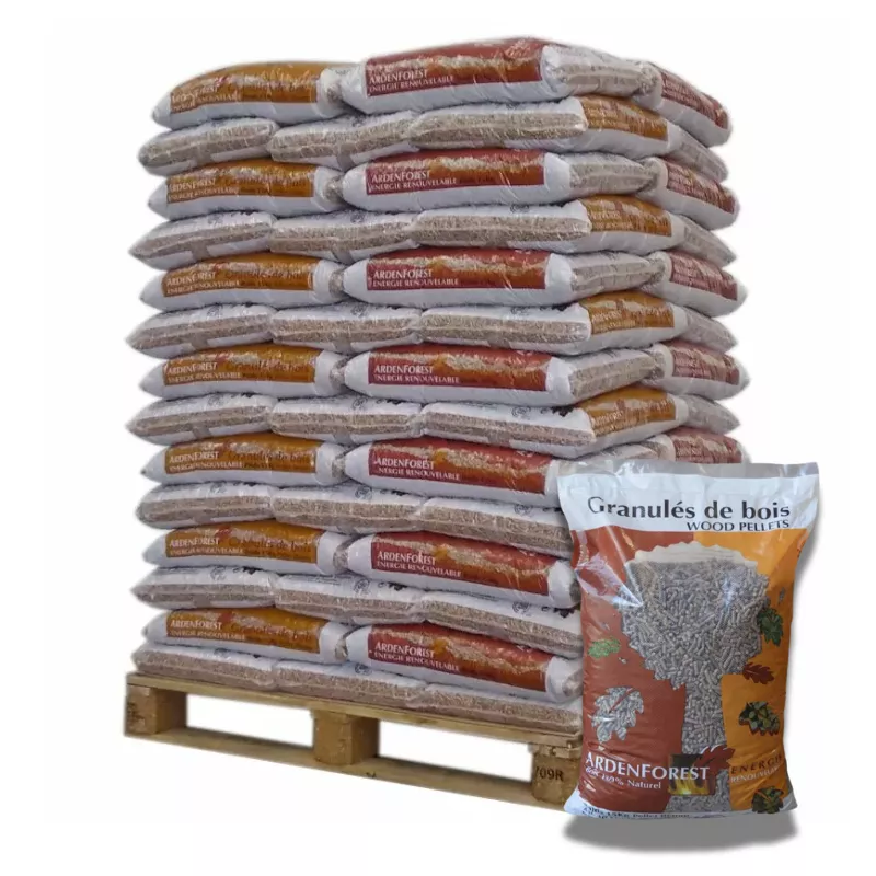 Pellet Ardenforest - Palette de 70 sacs de 15 kg
