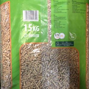 Pellet Granulé de bois 15kg Palette 70sacs 1050kg