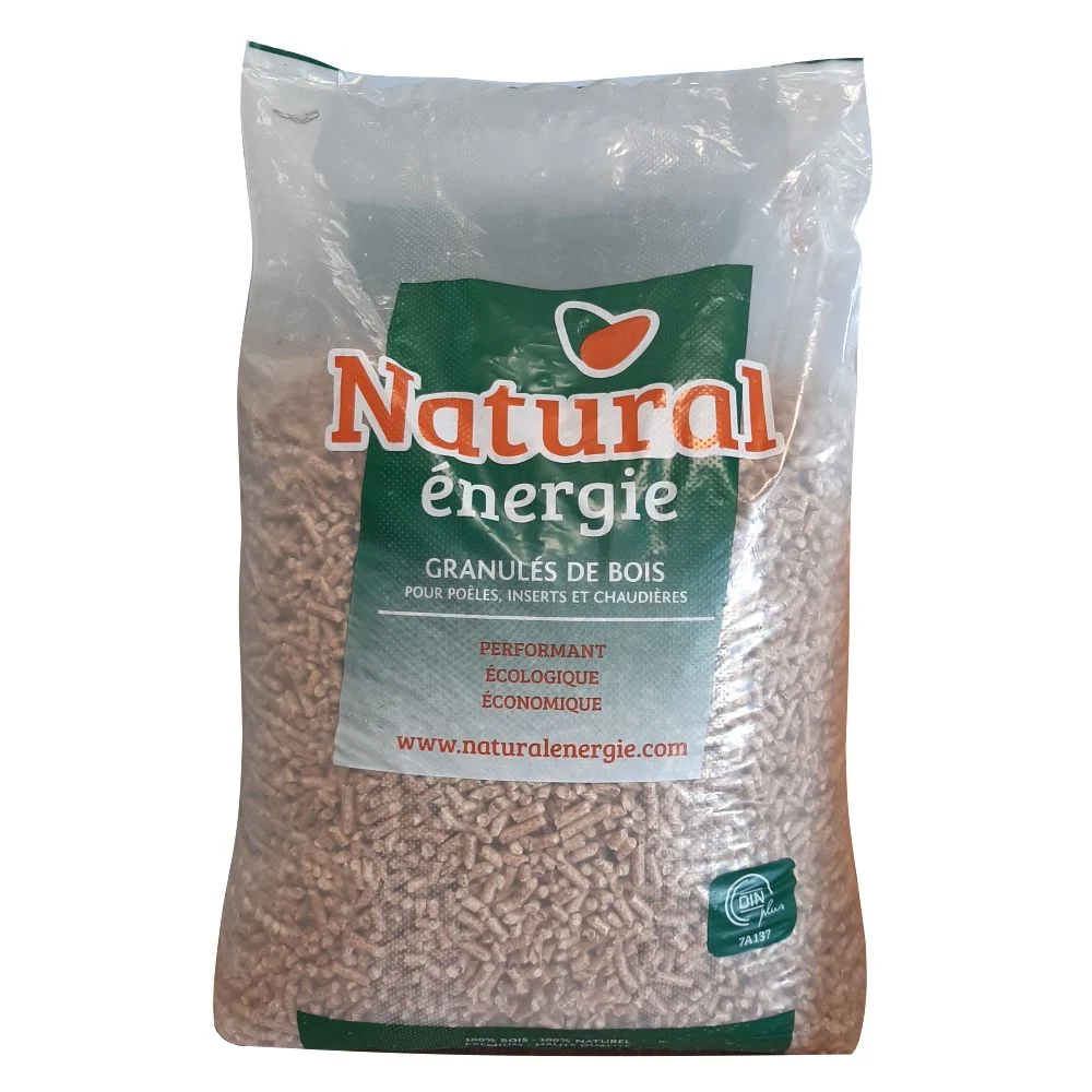 Pellets / Granulés de bois Français DIN+ Haut Pouvoir Calorifique