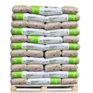 Granulés GRANUWOOD – Palette 66 Sacs 15 kg (990 kg) – Image 3