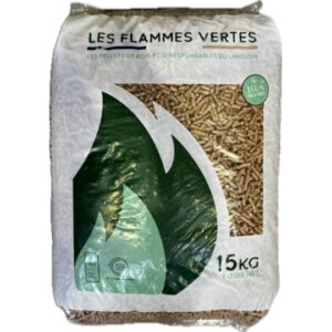 Granulés Flammes Vertes – Palette 65 Sacs 15 kg (975 kg) 6 Granulés Flammes Vertes – Palette 65 Sacs 15 kg (975 kg) – Image 3