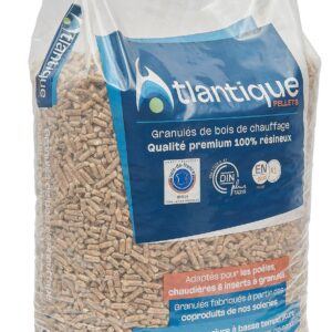Granulés ATLANTIQUE PELLETS – Palette 72 Sacs 15 kg (1080 kg)