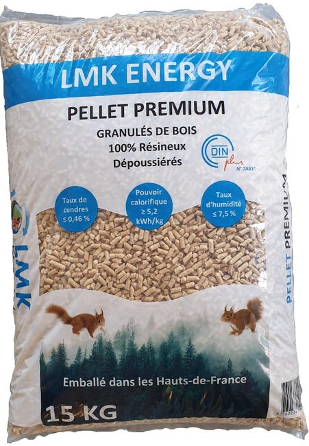 Granulés LMK Energy Pellet Premium – Palette 70 Sacs 15 kg (1050 kg) 2 Granulés LMK Energy Pellet Premium – Palette 70 Sacs 15 kg (1050 kg) – Image 2