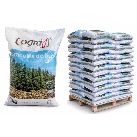 Granulés COGRA – Palette 70 Sacs 15 kg (1050 kg) 2 Granulés COGRA – Palette 70 Sacs 15 kg (1050 kg) – Image 2