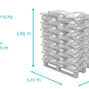 Alternative view of Granulés Total Pellets Premium – Palette 66 Sacs 15 kg (990 kg)
